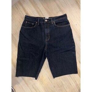 Faded Glory Denim size 14 Jean cut off shorts Bermuda